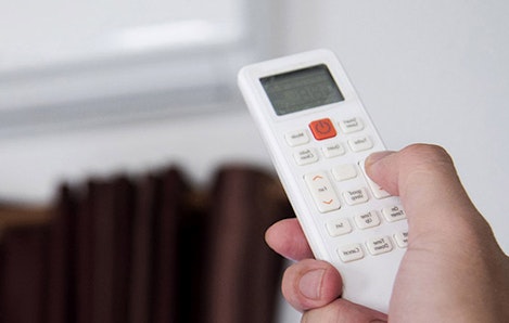Heat pump and remote