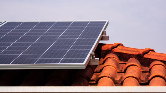 Image of a solar panel