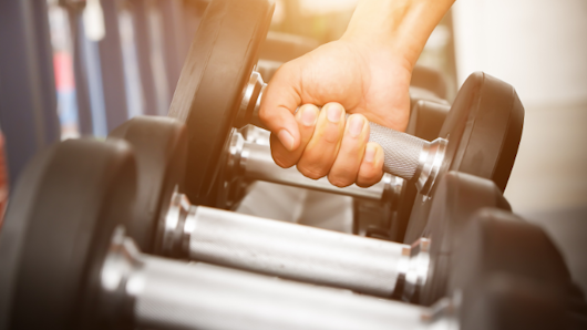 Image of gym weights