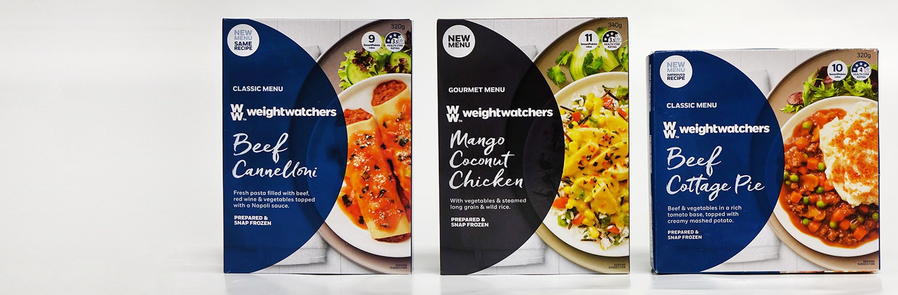 Weight Watchers frozen meals