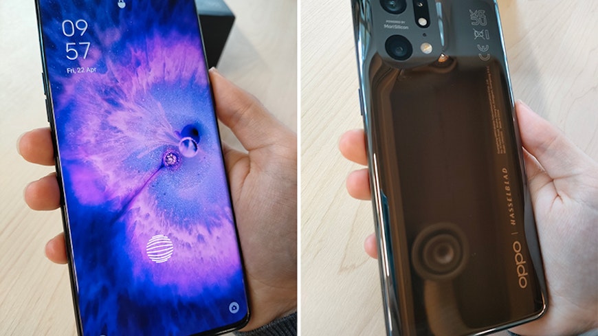 Oppofindx5pro phone width