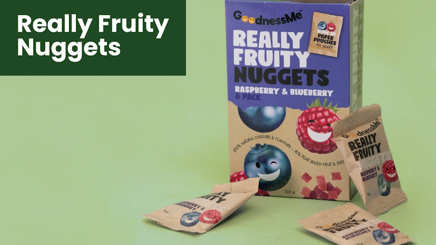 Fruity nuggets width