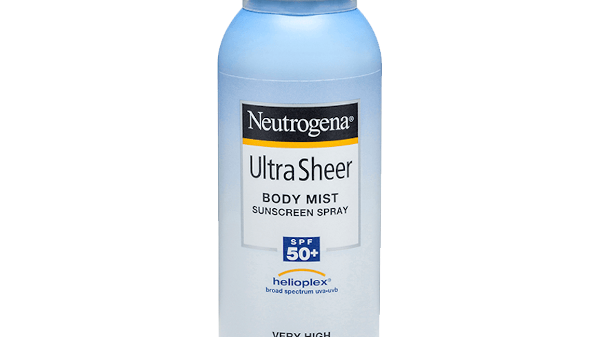 Ultra sheer body mist spf