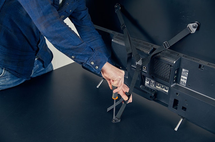 Tech inc heavy duty tv safety strap