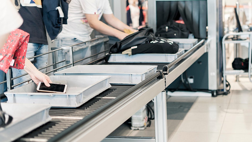 Airport security width width