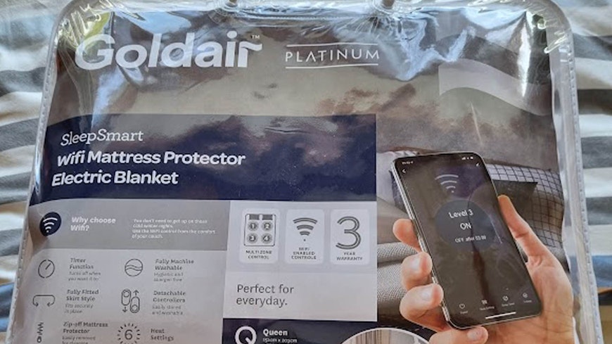 Goldair blanket width