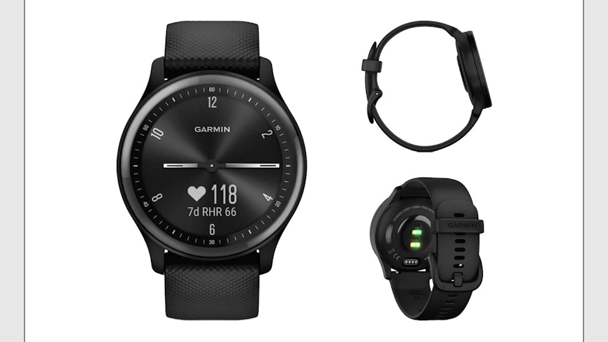 Image of Garmin hybrid smartwatch