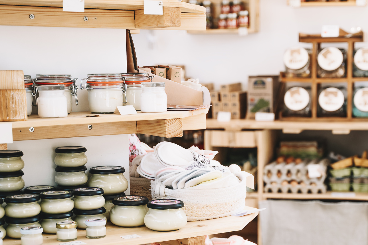 Image of a sustainable store