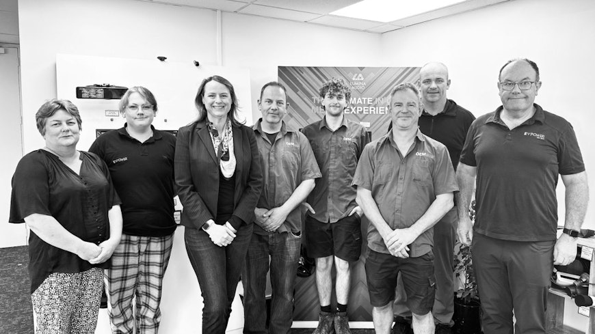 Image of the team at OEM Audio