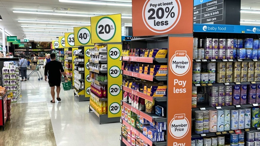 Image of a supermarket