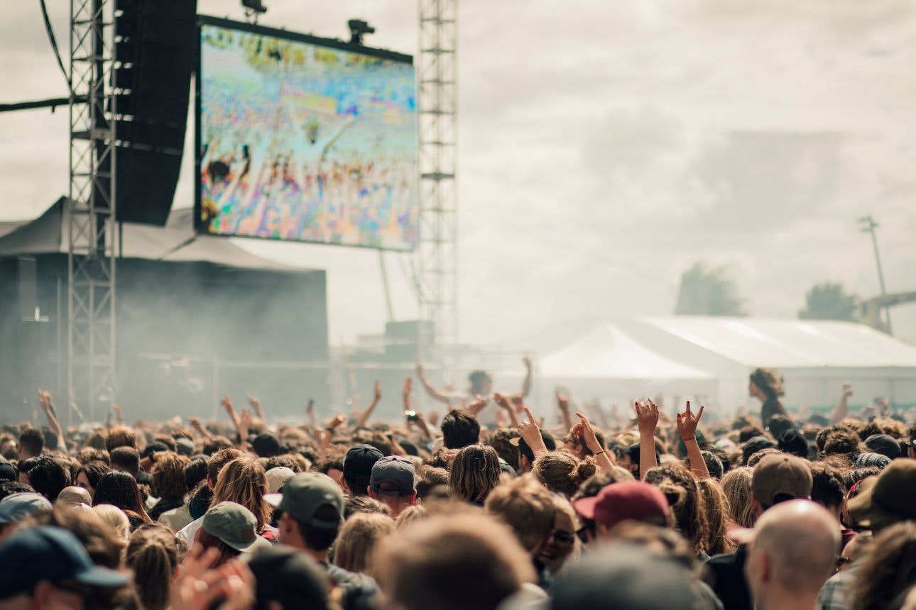 Image of a music festival