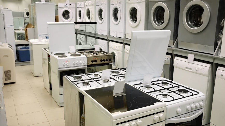 Image of secondhand appliances