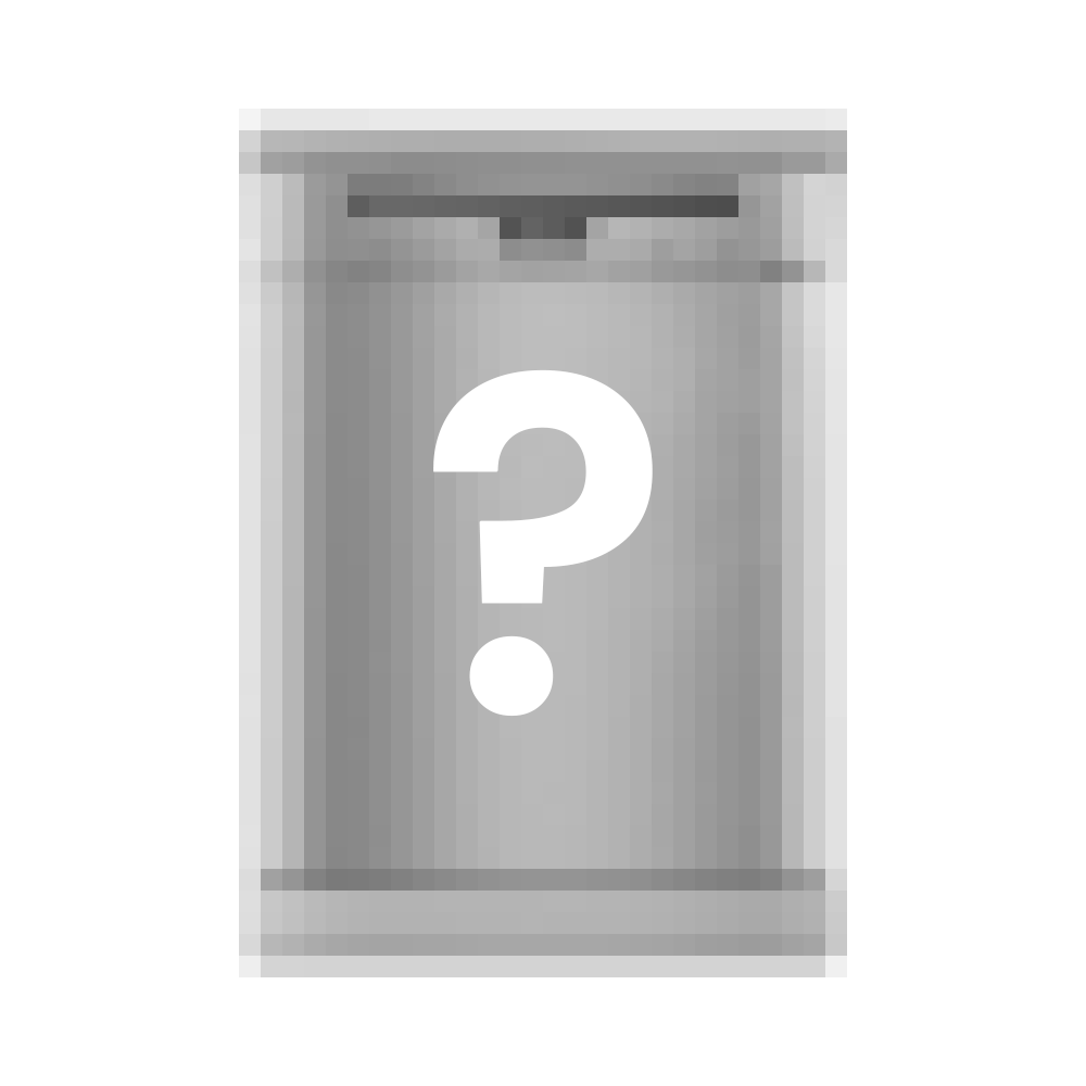 Graphic of a dishwasher with question mark symbol.