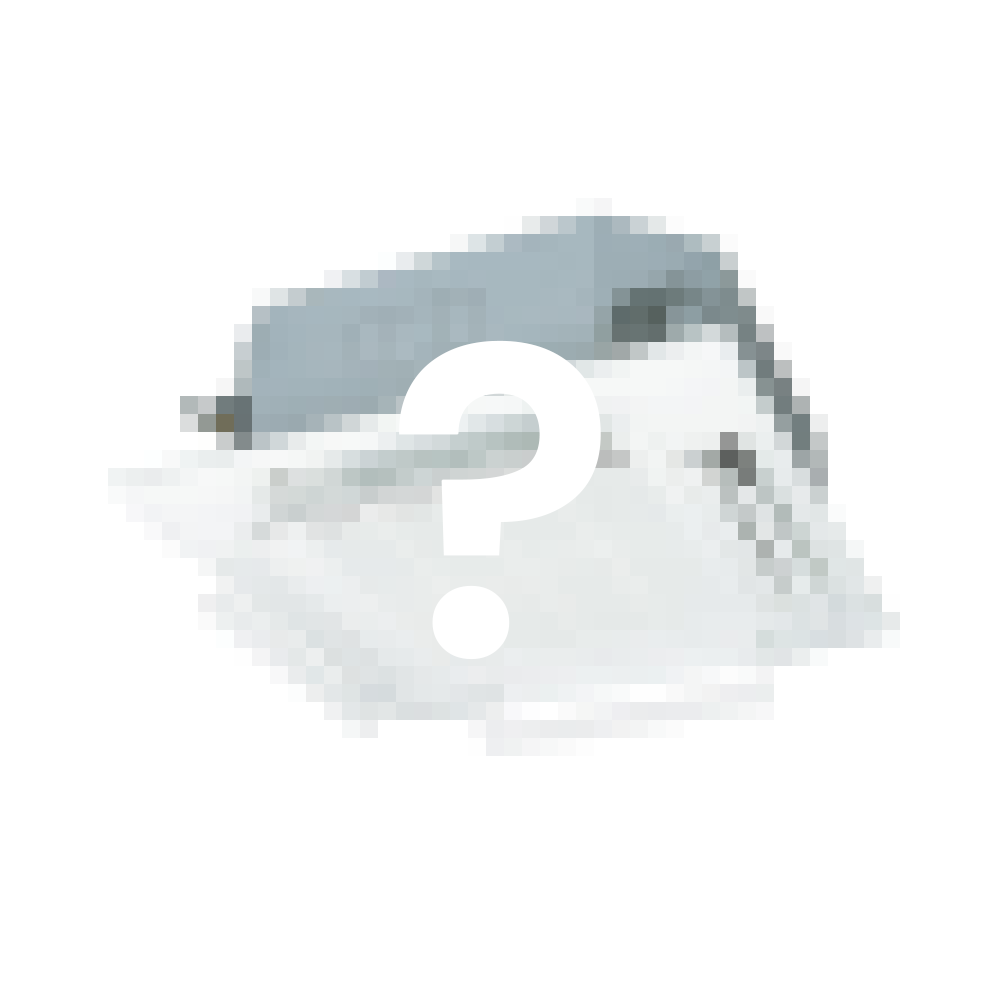 Graphic of a heat pump with question mark symbol.