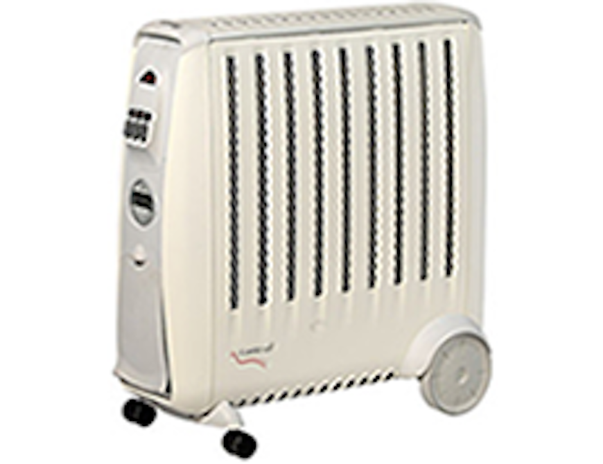 Photograph of a micathermic heater.
