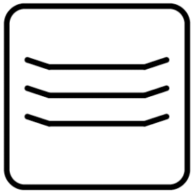 Warming symbol - oven.