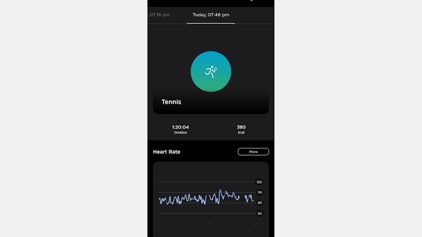 Image of Withings app