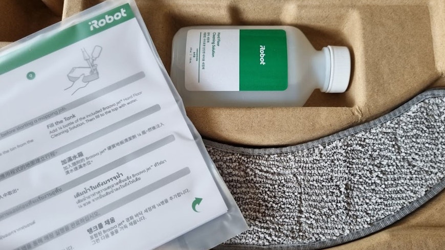 Image of mopping solution