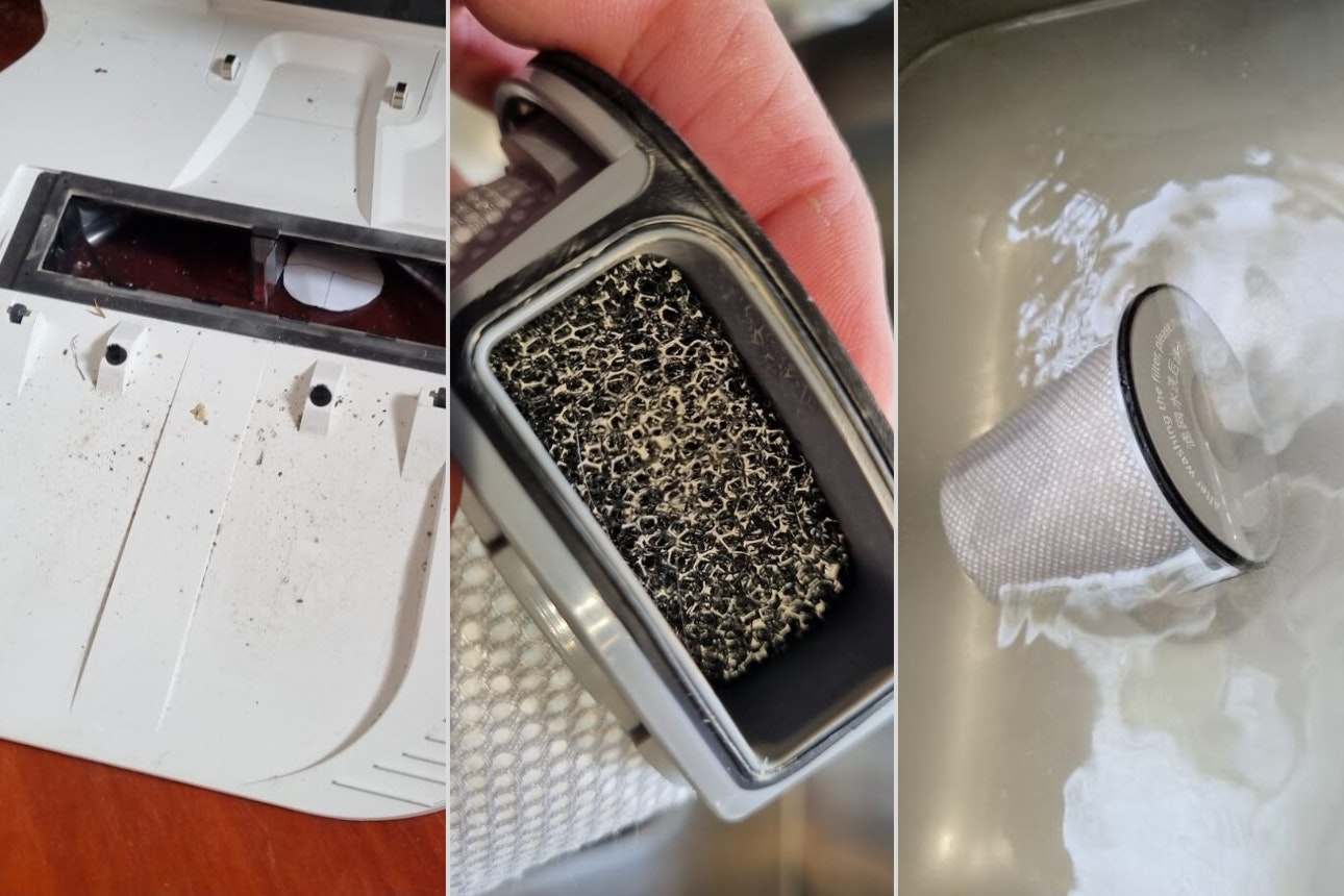 Image of robot vacuum parts