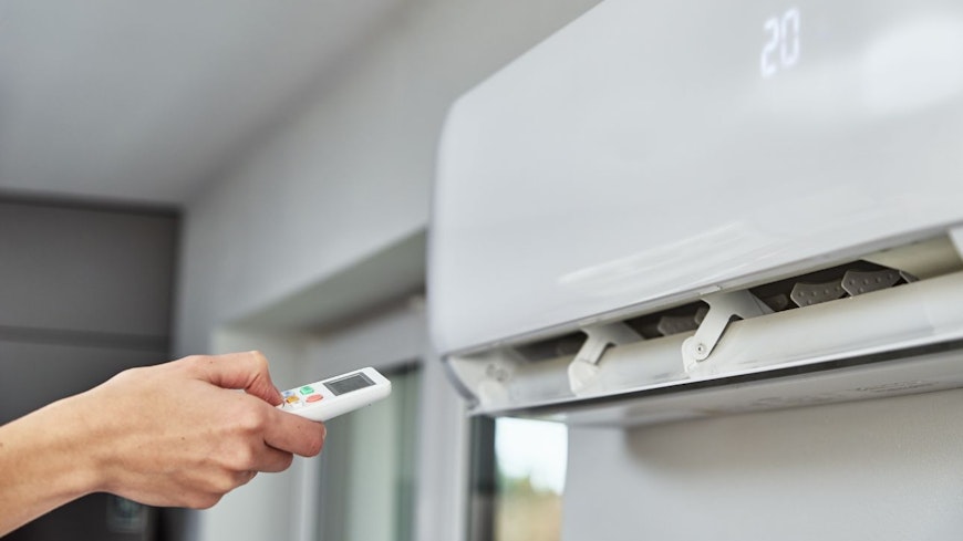 Image of a heat pump