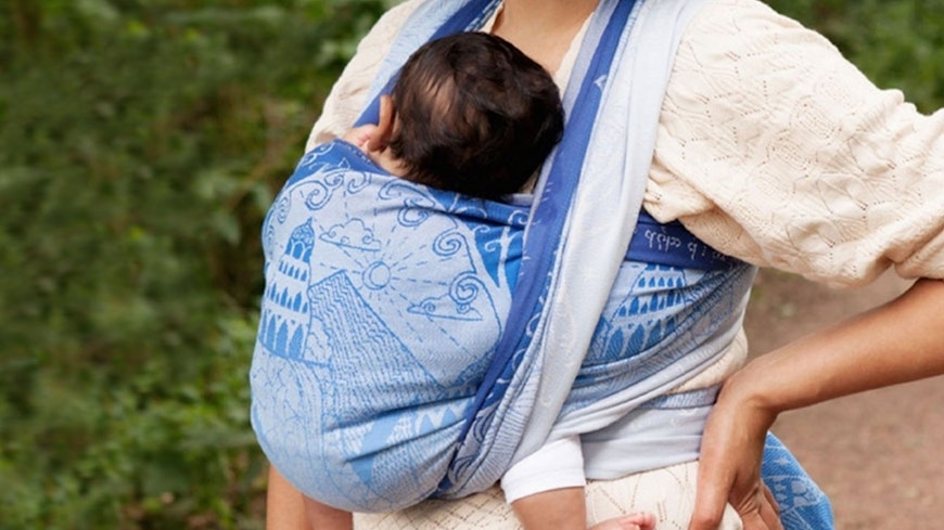 Stretchy wrap (also called a woven wrap)