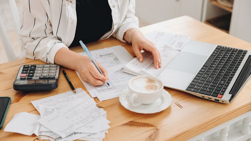 Image of finance papers