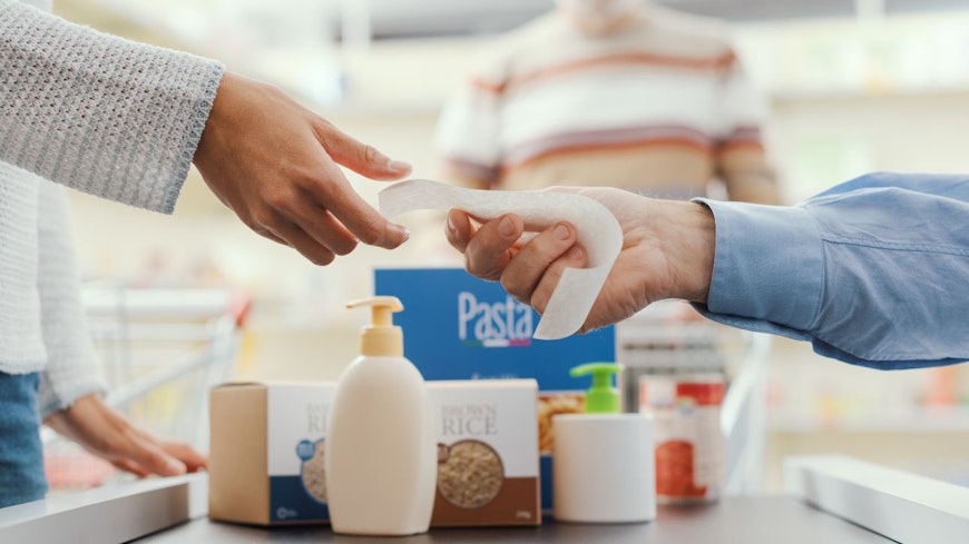 Handing over receipt